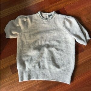 Jewel Neck Sweater Tee